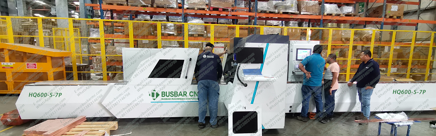 idCNC Copper busbar punching machine