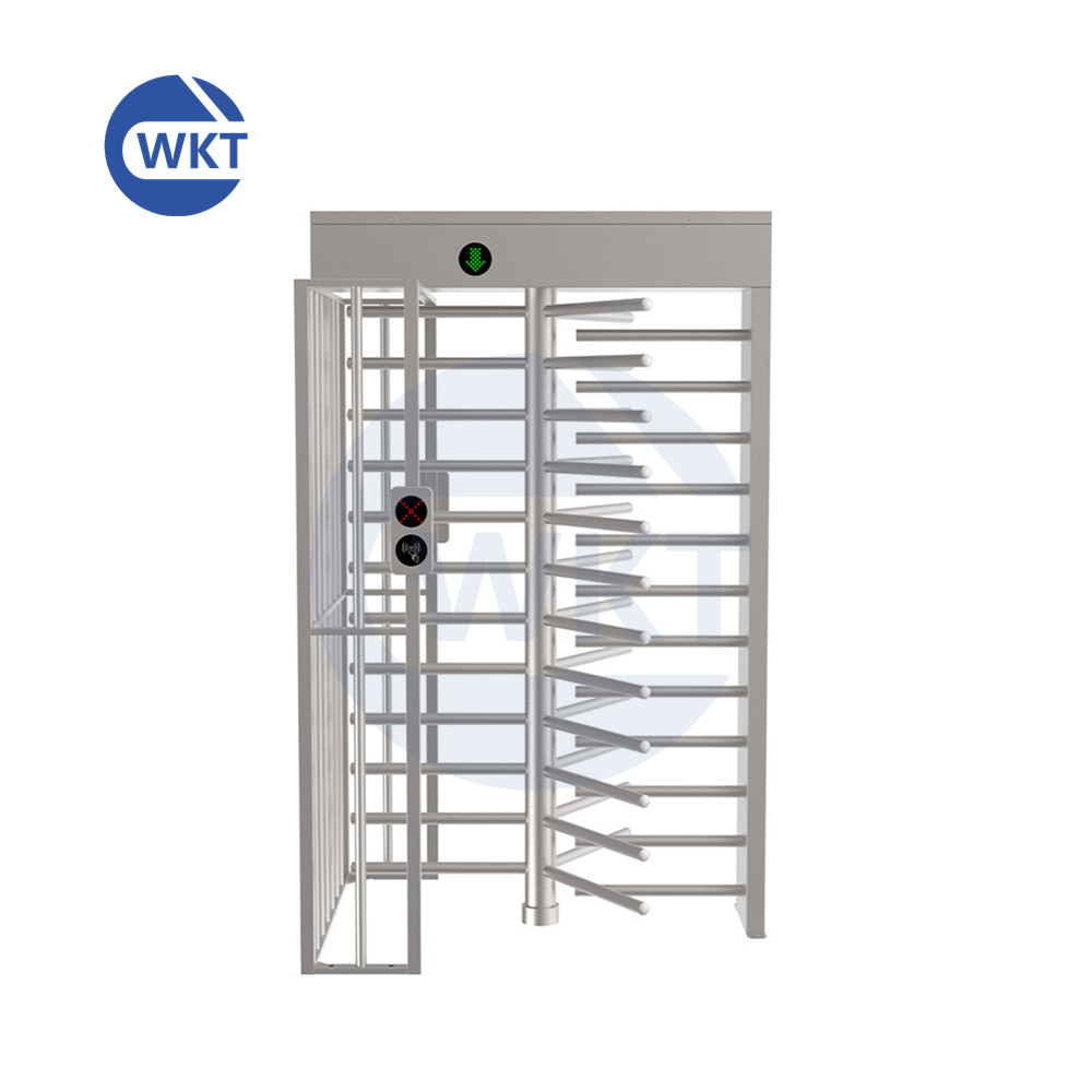 Full Height Rotating Steel Turnstile wit