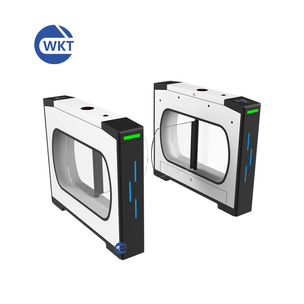 Speed Gate Bandara QR Code Touchless dengan Pintu Swing Barrier Otomatis