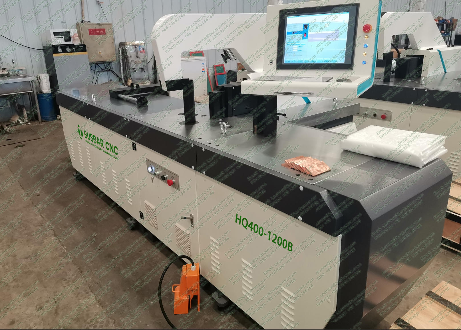 LT HQ400-B High-Precision CNC Busbar Ben