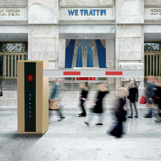 Sistem palang parkir RFID terintegrasi