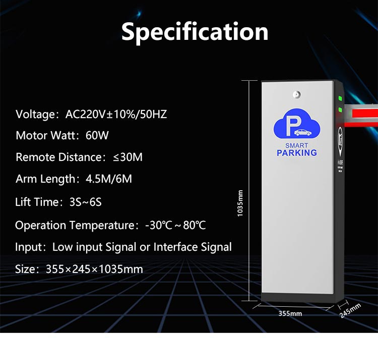 Technical Specs Baroxon