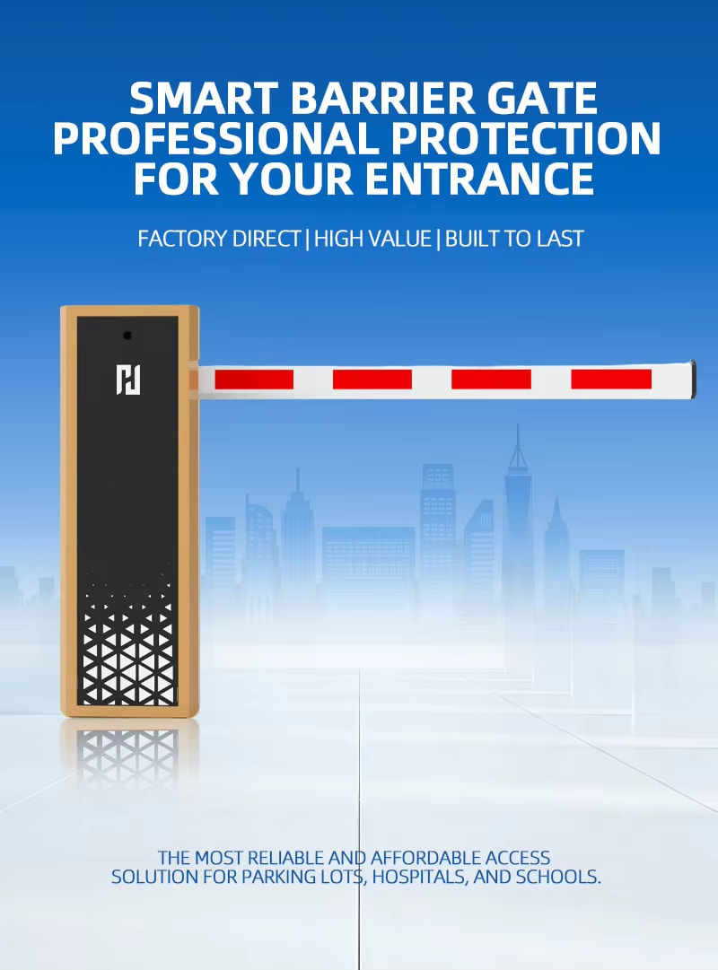 Operator pintu pagar otomatis akses kontrol smart driveway gate motor dc brushless Baroxon