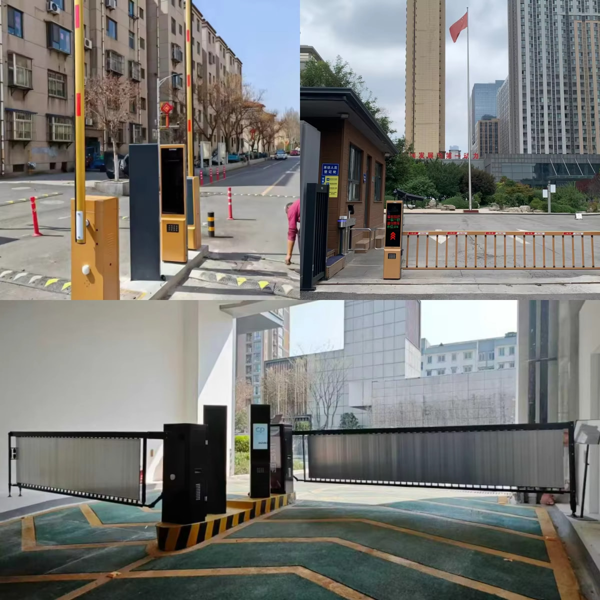Papan kontrol akses cerdas untuk barrier parkir Baroxon