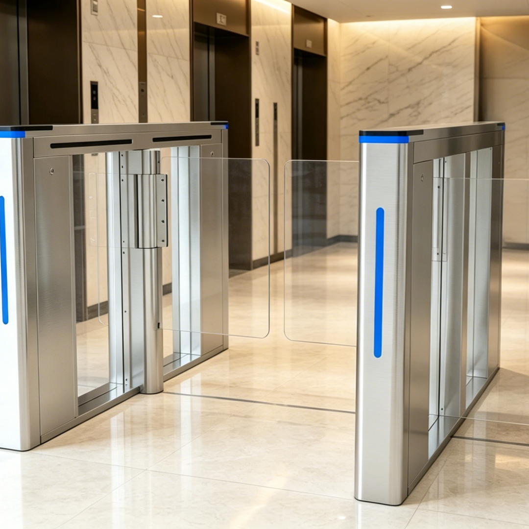 Supermarket Entrance Use Speedgate Doubl