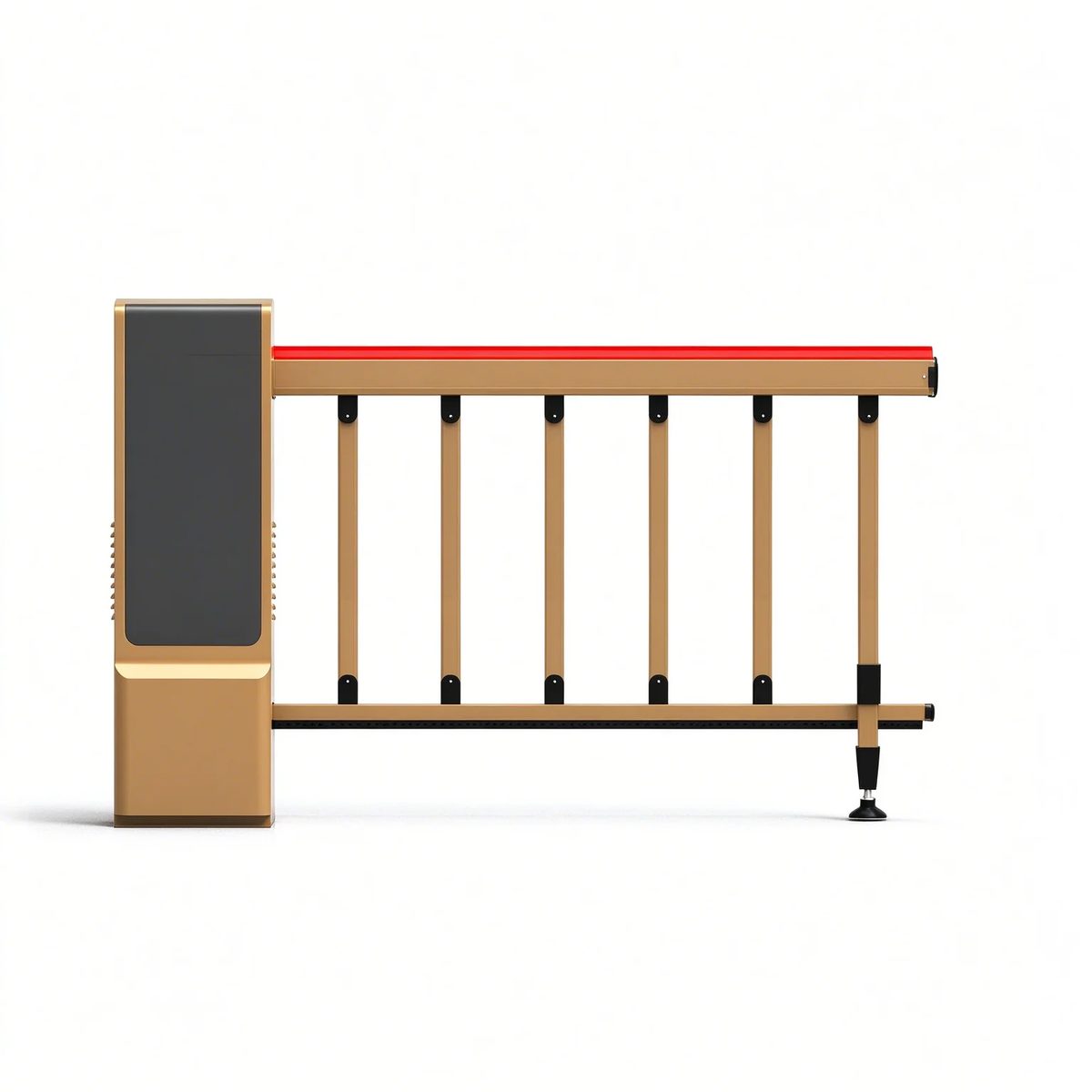 BAROXON barrier cabinet with straight and fence arm options