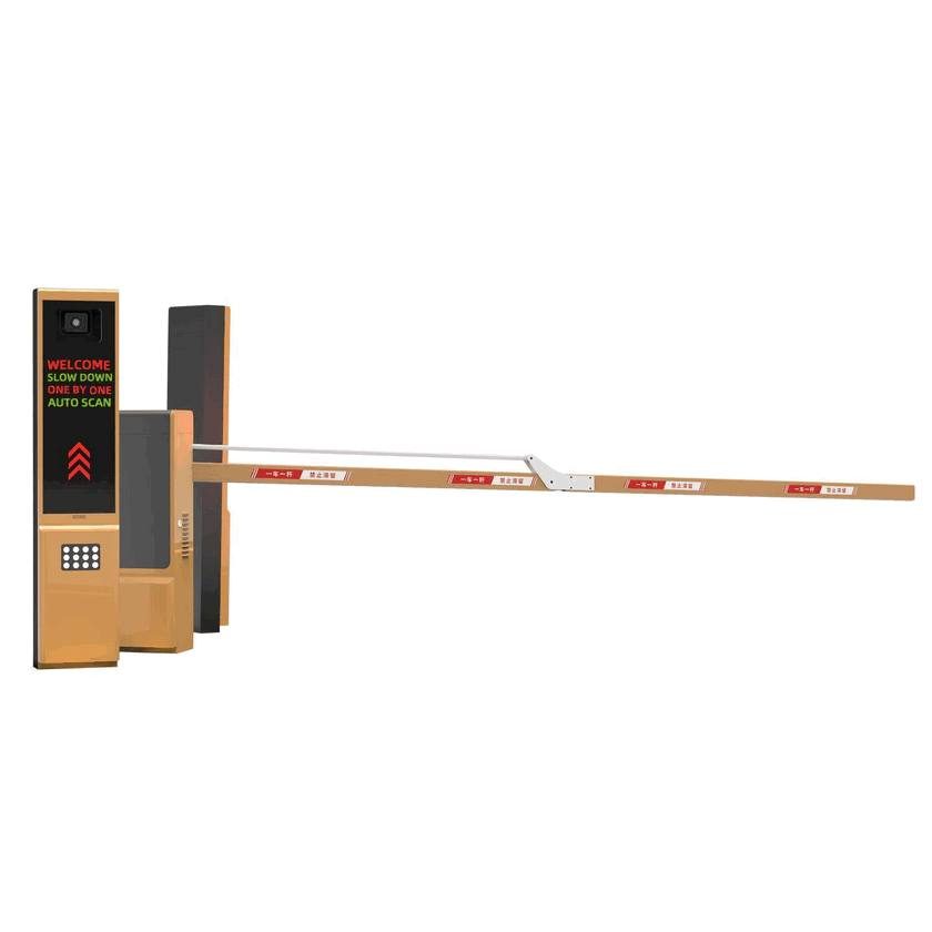 BAROXON automatic parking barrier gate with a horizontal boom arm